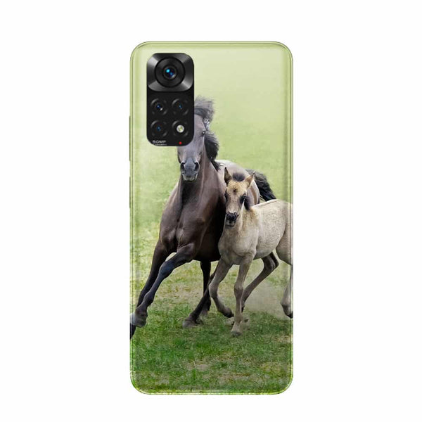Coque Xiaomi Redmi Note 11 Horses, Wild Duelmener ponies, mare and foal