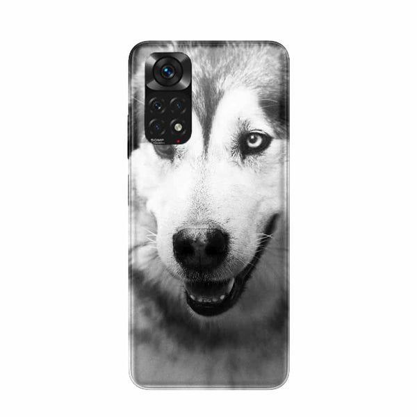 Coque Xiaomi Redmi Note 11 Husky aux Yeux Clairs