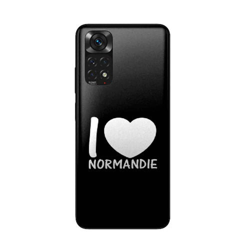 Coque Xiaomi Redmi Note 11 I Love Normandie
