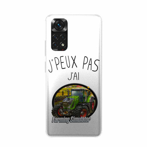 Coque Telephone Xiaomi Redmi Note 11 Je peux pas j'ai farming simulator