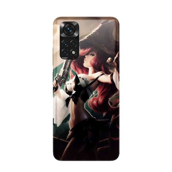 Coque Xiaomi Redmi Note 11 Manga Girl Pirate