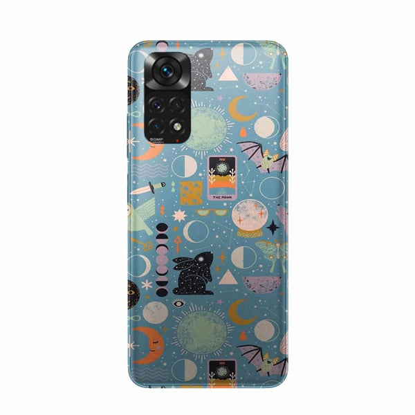 Coque Xiaomi Redmi Note 11 Motif lunaire Blue Moon