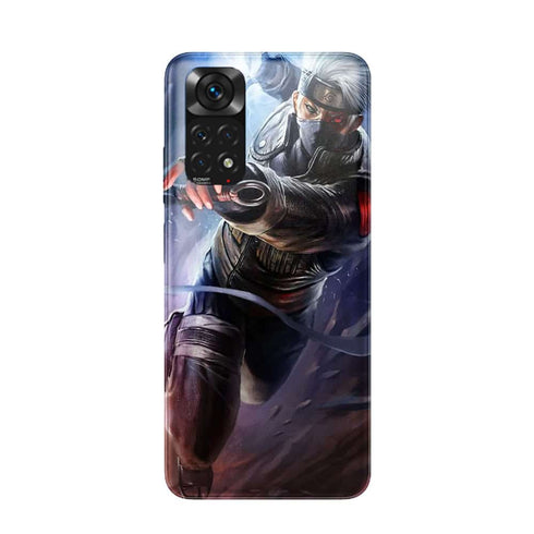 Coque Xiaomi Redmi Note 11 Naruto Kakashi Hatake Raikiri