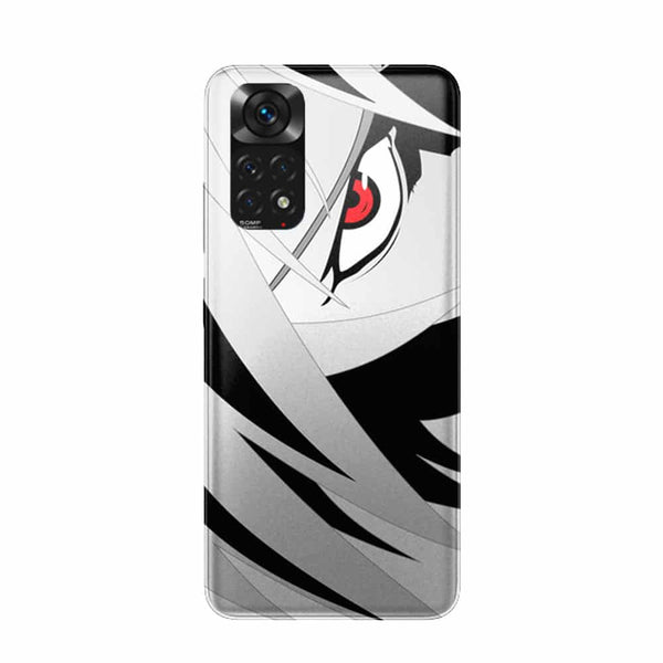 Coque Xiaomi Redmi Note 11 Naruto Kakashi Oeil Sharingan