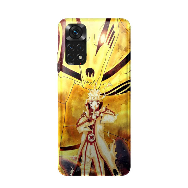 Coque Xiaomi Redmi Note 11 Naruto Kyubi Jaune