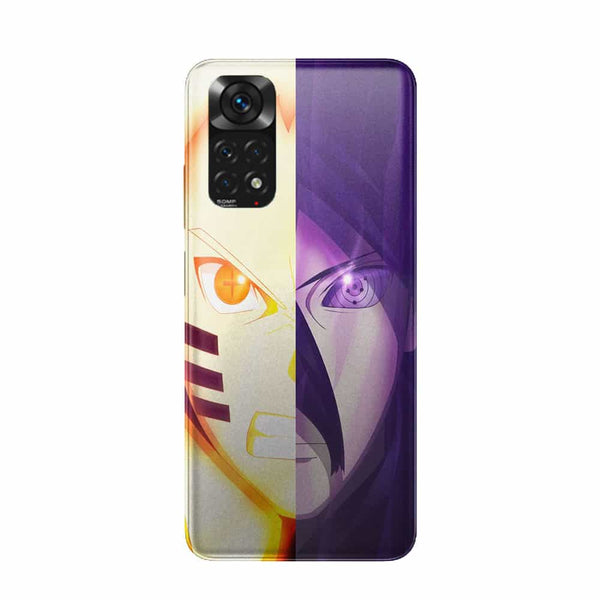 Coque Xiaomi Redmi Note 11 Naruto Vs Sasuke