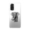 Coque Xiaomi Redmi Note 11 Noir dessin Blanc Elephant