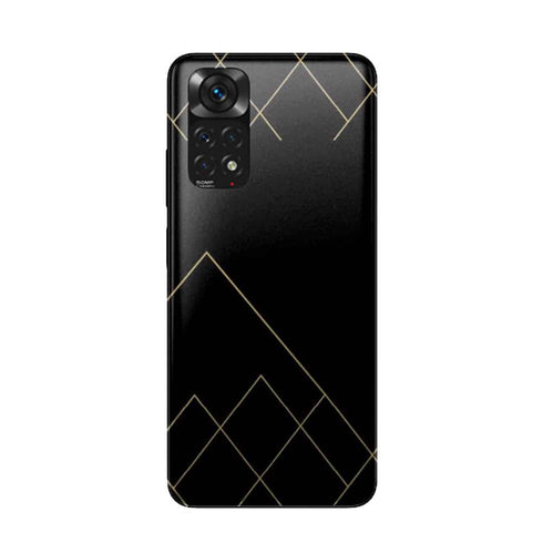 Coque Xiaomi Redmi Note 11 Noir pierre sarcelle profonde