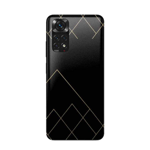 Coque Xiaomi Redmi Note 11 Noir pierre sarcelle profonde