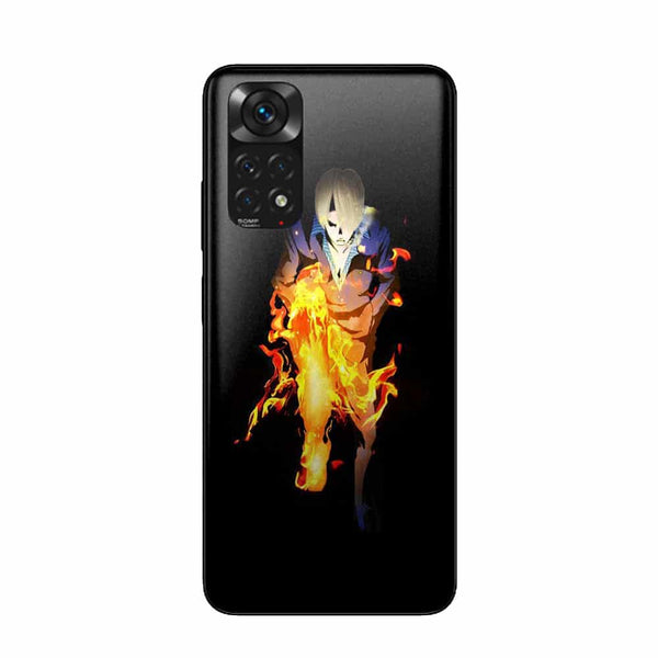 Coque Xiaomi Redmi Note 11 One Piece Sanji Jambe En Feu