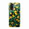 Coque Xiaomi Redmi Note 11 Orange sur Fond Noir