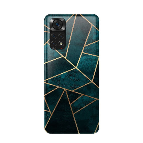 Coque Xiaomi Redmi Note 11 Pierre turquoise profonde