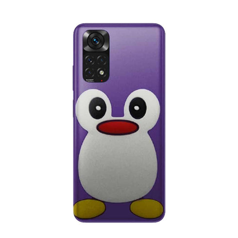 Coque Xiaomi Redmi Note 11 Pingouin Violet