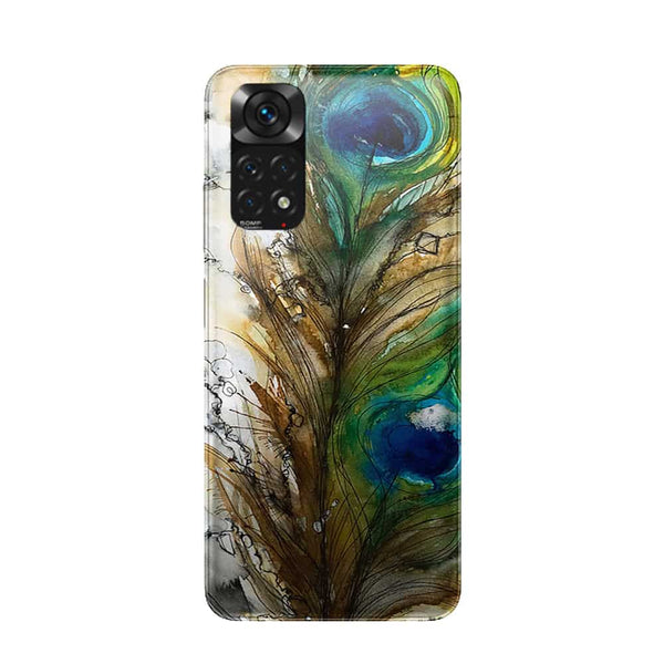 Coque Xiaomi Redmi Note 11 Plume de Paon