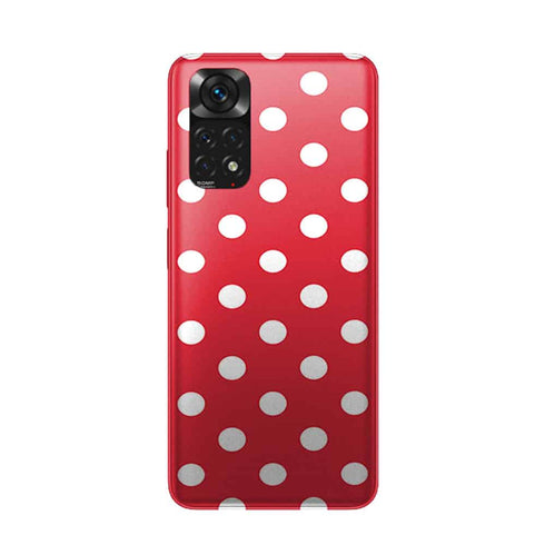 Coque Xiaomi Redmi Note 11 Rouge à Pois