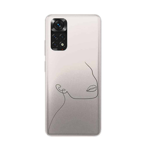 Coque Xiaomi Redmi Note 11 Pastel Beige Portrait Femme