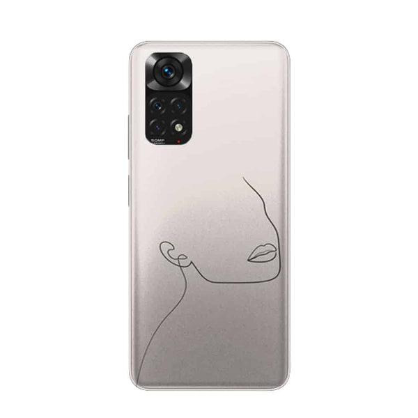 Coque Xiaomi Redmi Note 11 Pastel Beige Portrait Femme