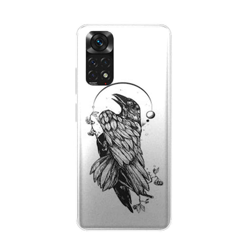 Coque Xiaomi Redmi Note 11 Raven crow tattoo