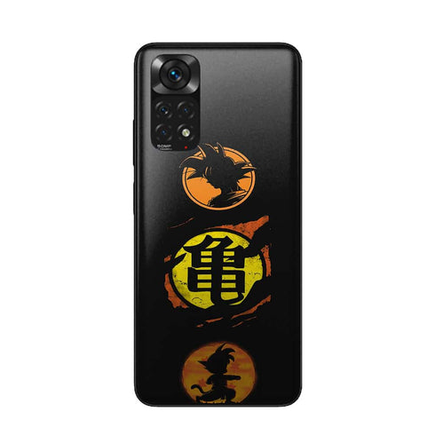 Coque Xiaomi Redmi Note 11 Goku Orange