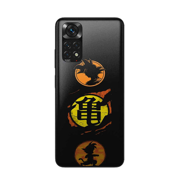 Coque Xiaomi Redmi Note 11 Goku Orange