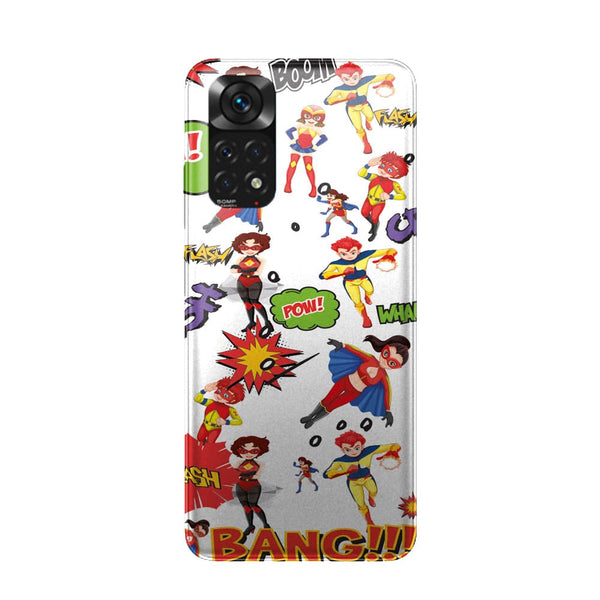 Coque Xiaomi Redmi Note 11 Super Hero Blanc