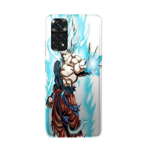 Coque Xiaomi Redmi Note 11 Super Sayan Bleu