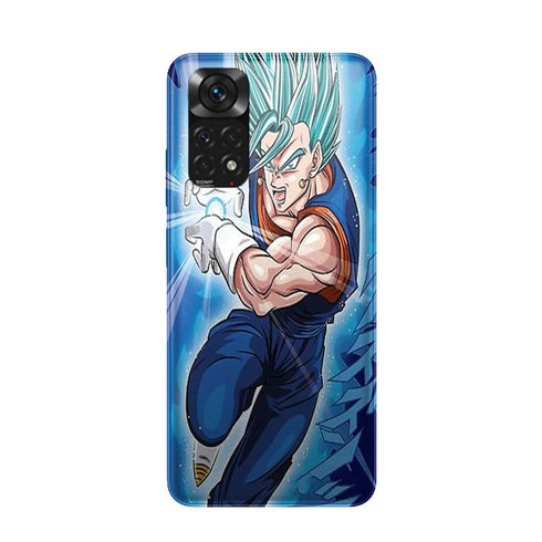 Coque Xiaomi Redmi Note 11 Super Vegeta Bleu