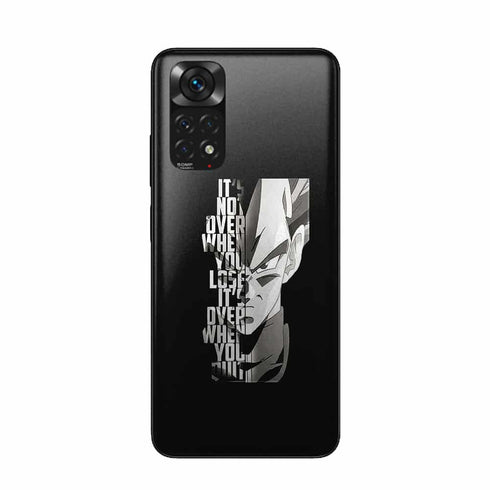 Coque Xiaomi Redmi Note 11 Vegeta Not Over