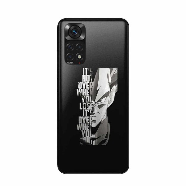 Coque Xiaomi Redmi Note 11 Vegeta Not Over
