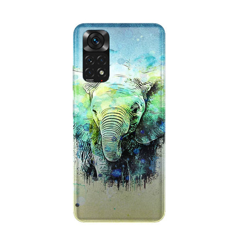 Coque Xiaomi Redmi Note 11 Water Color Elephant