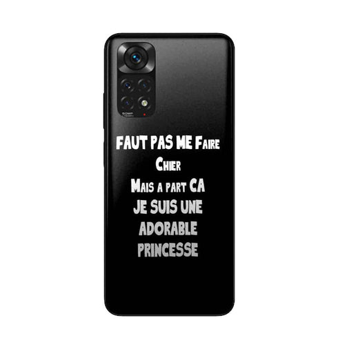 Coque Xiaomi Redmi Note 11 Adorable Princesse