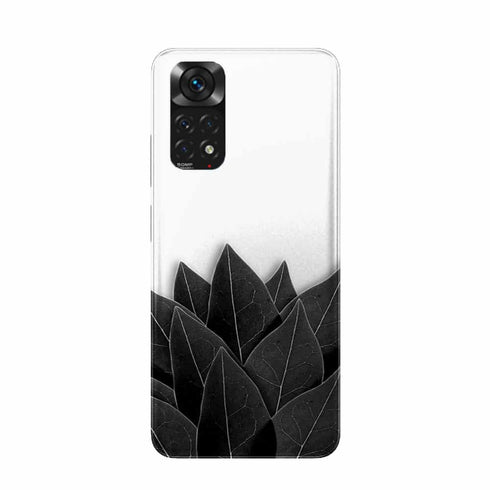 Coque Xiaomi Redmi Note 11 Black Leaves