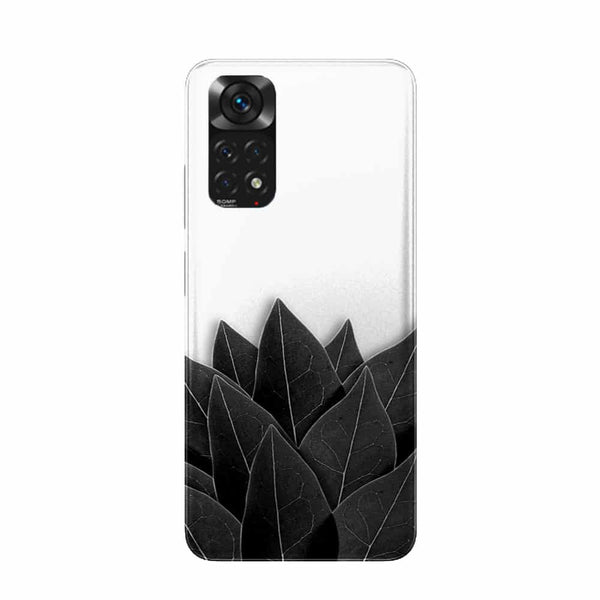 Coque Xiaomi Redmi Note 11 Black Leaves