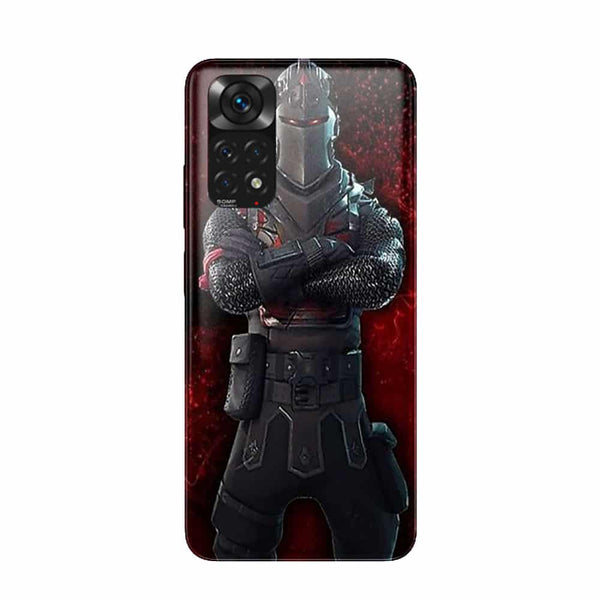Coque Telephone Xiaomi Redmi Note 11 Chevalier noir Fortnite
