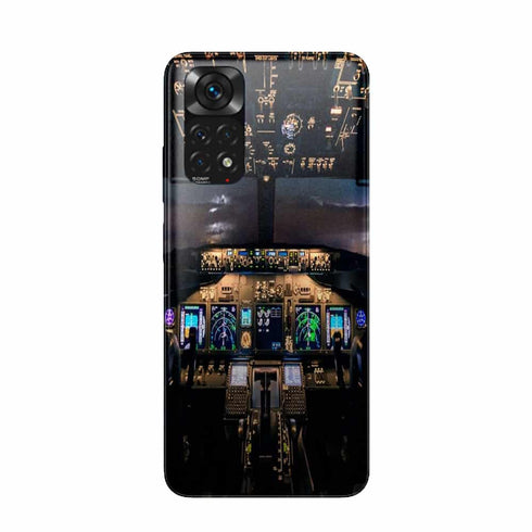 Coque Xiaomi Redmi Note 11 Cockpit aircraft