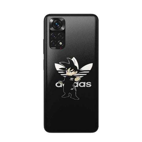 Coque Xiaomi Redmi Note 11 Goku Bad guy Adidas Jogging