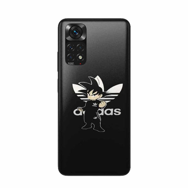 Coque Xiaomi Redmi Note 11 Goku Bad guy Adidas Jogging