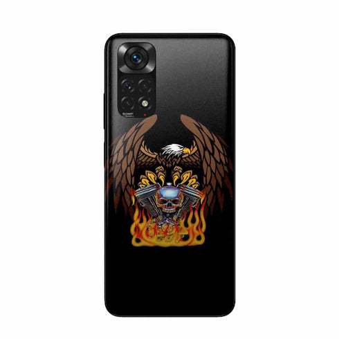 Coque Xiaomi Redmi Note 11 Harley Davidson Skull engine
