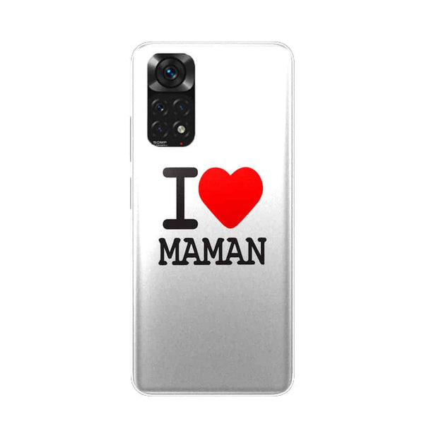 Coque de smartphone Xiaomi Redmi Note 11 I Love Maman