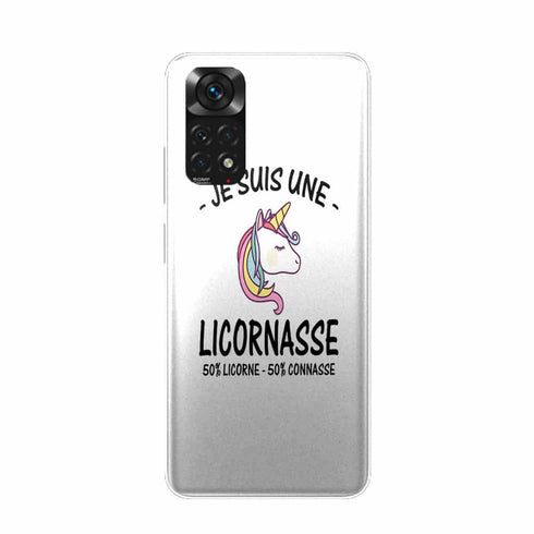 Coque Xiaomi Redmi Note 11 Je suis une Licornasse