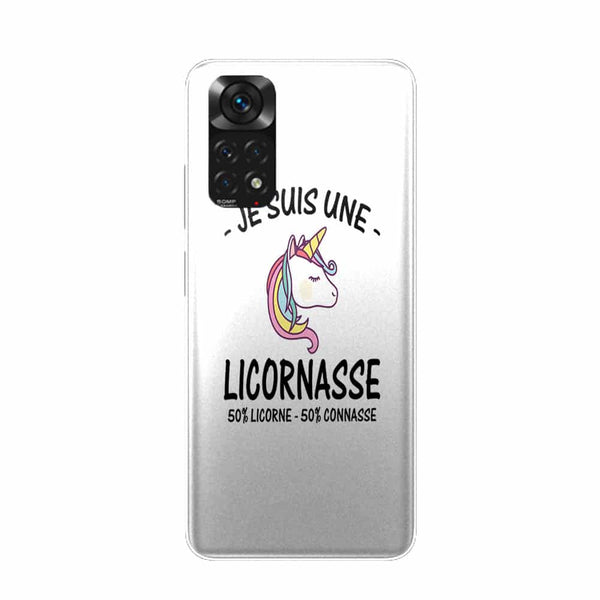 Coque Xiaomi Redmi Note 11 Je suis une Licornasse
