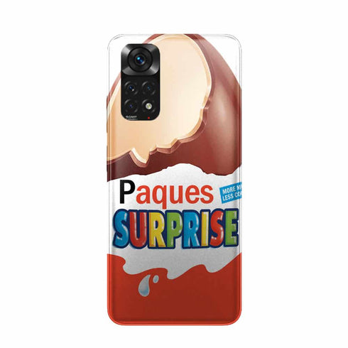 Coque Xiaomi Redmi Note 11 Joyeuse paques Inspired by Kinder Surprise