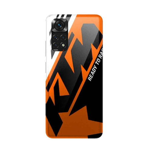 Coque Telephone Xiaomi Redmi Note 11 originale KTM Racing Orange and Black
