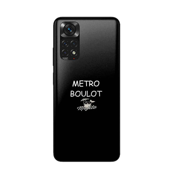 Coque Xiaomi Redmi Note 11 Metro Boulot Mojito