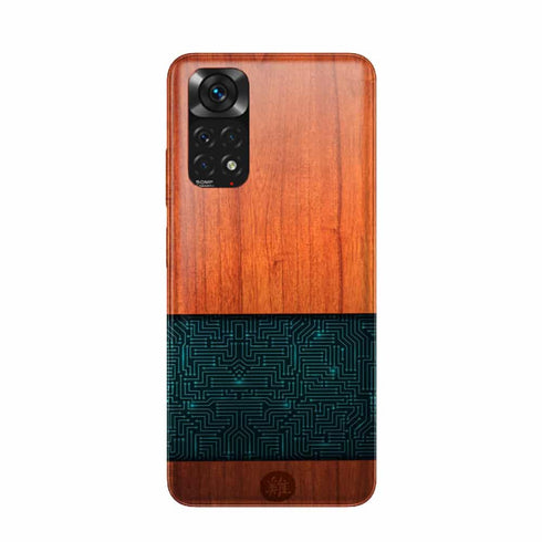 Coque Xiaomi Redmi Note 11 Natural Wooden Wood Bamboo
