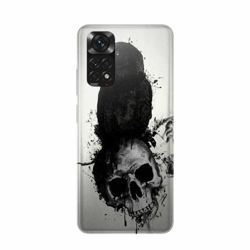 Coque Xiaomi Redmi Note 11 Raven and Skull