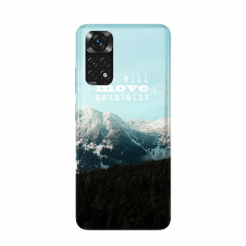 Coque Xiaomi Redmi Note 11 She Will Move Mountains