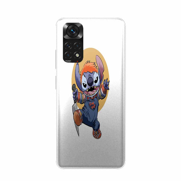 Coque Xiaomi Redmi Note 11 Stitch x Chucky Halloween