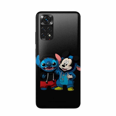 Coque Xiaomi Redmi Note 11 Stitch x the mouse
