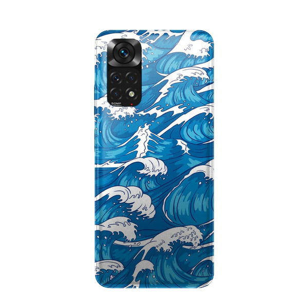 Coque Xiaomi Redmi Note 11 Storm Waves Seamless Pattern Ocean